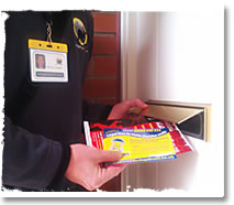 Reliable door-to-door hand delivery